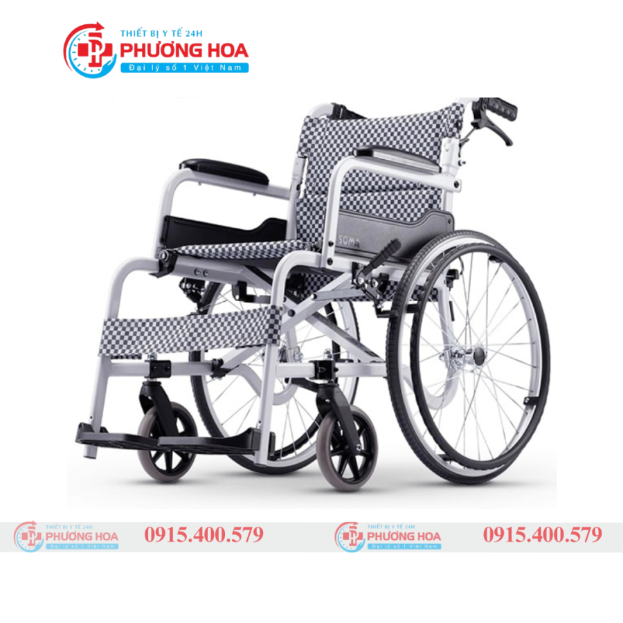 Xe lăn Soma Trắng 105